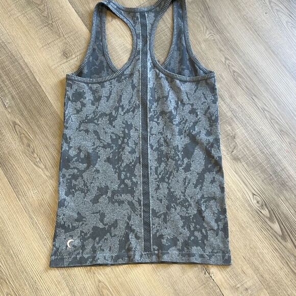 Zyia Active Racerback Tank Top, Gray, Women’s Large, Exercise / Work Out - Picture 2 of 7